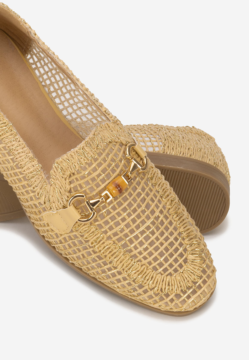 Mocassini da donna Jayna beige