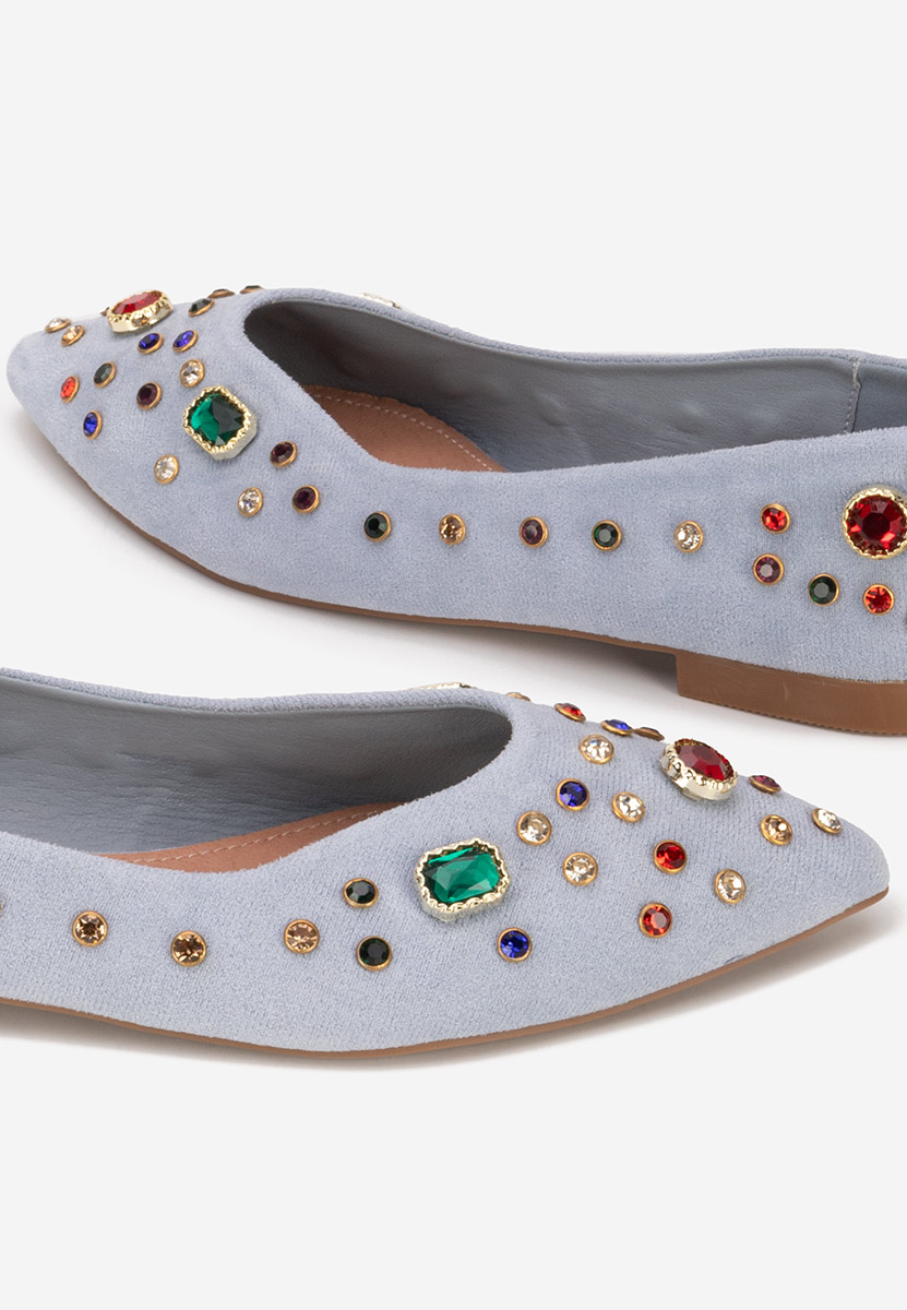 Ballerine eleganti Fredricka blu