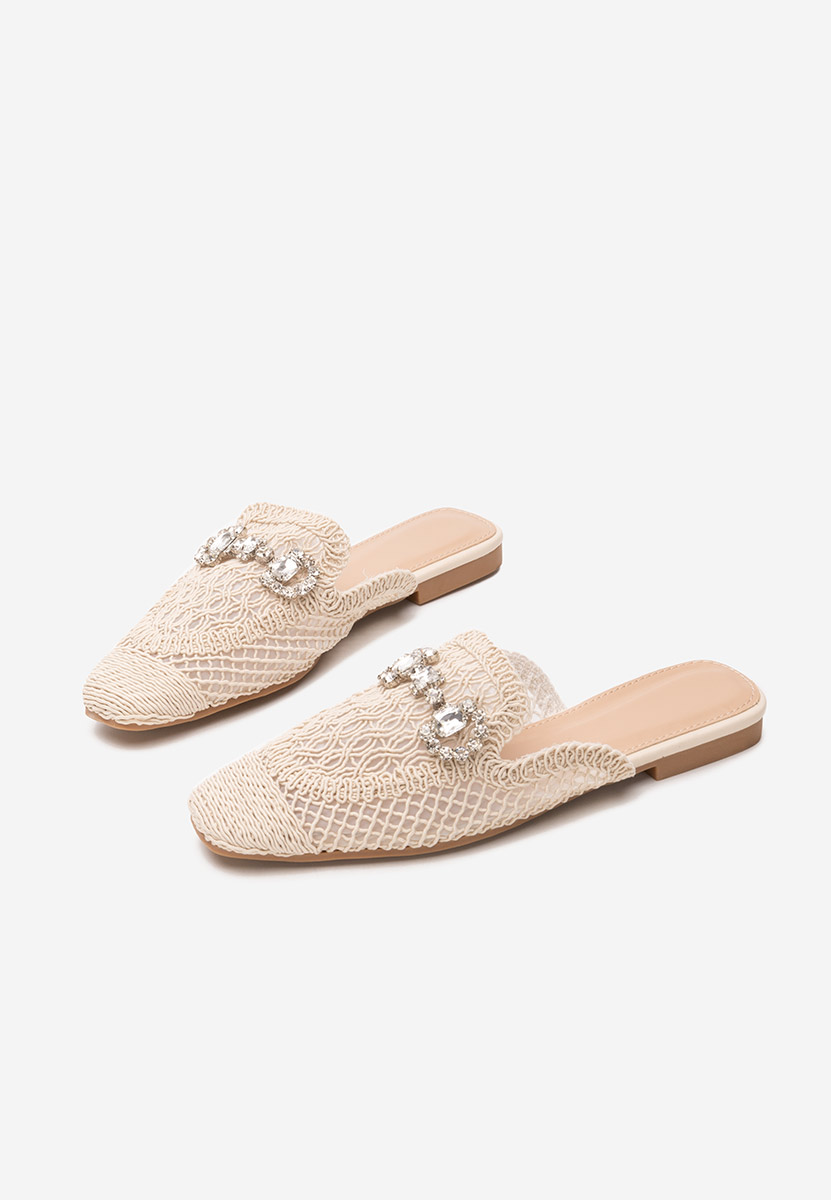 Zoccoli donna Jamila beige