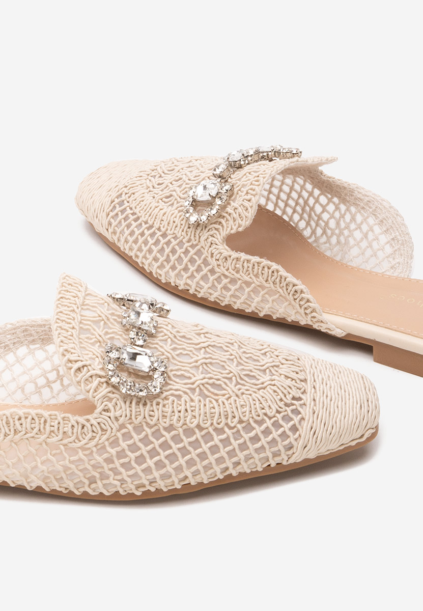 Zoccoli donna Jamila beige