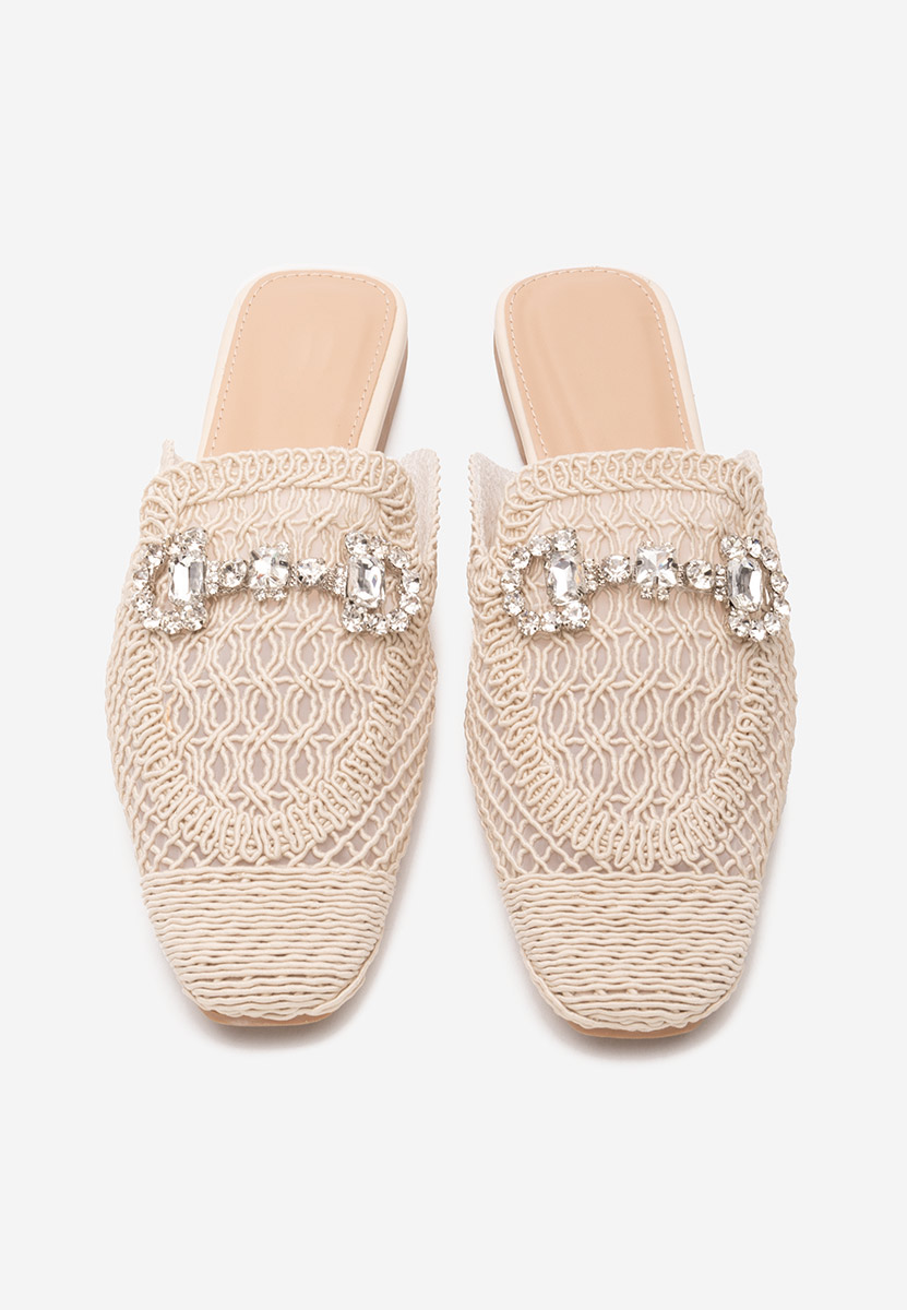 Zoccoli donna Jamila beige