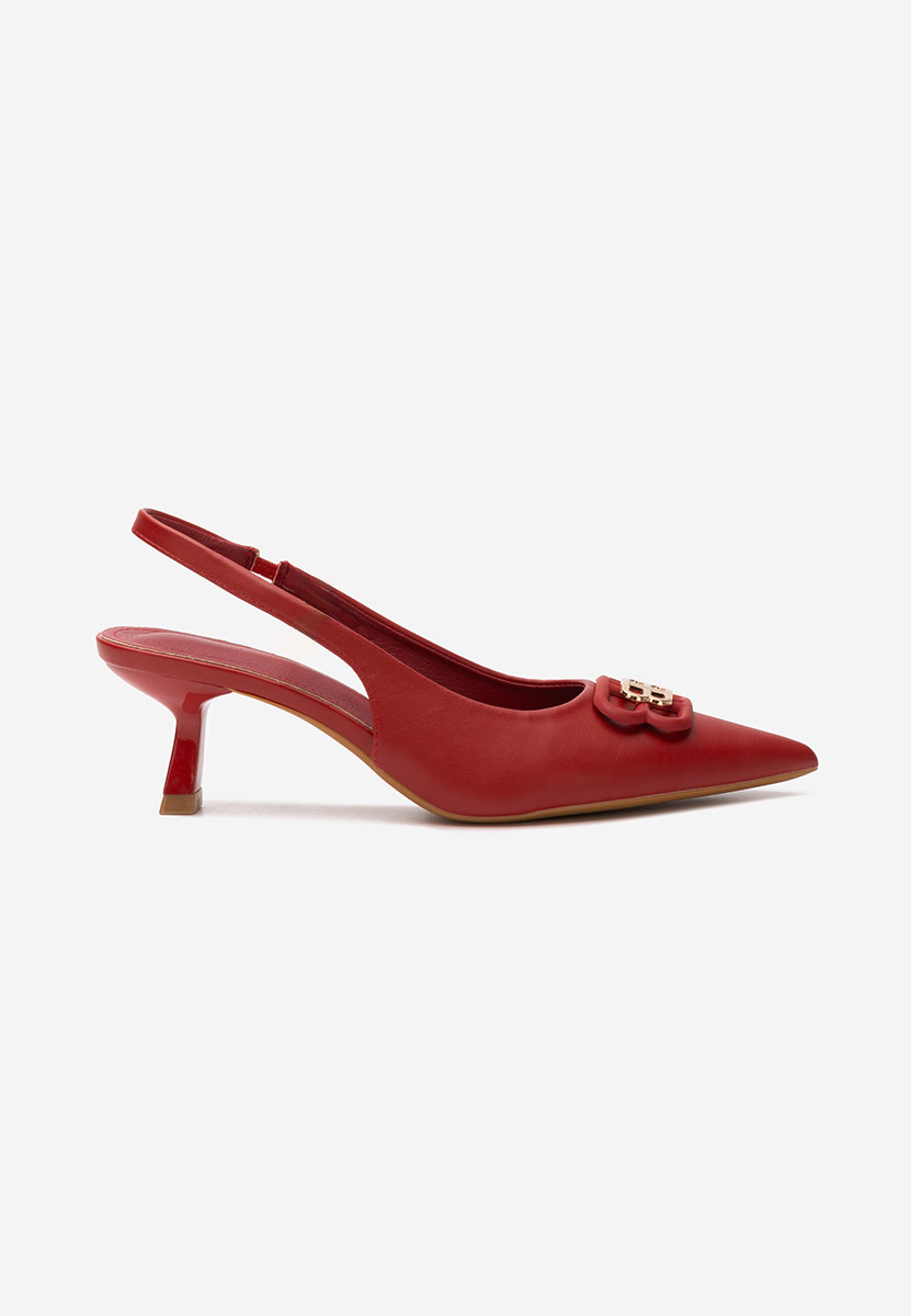 Décolleté Slingback Belabisa rosso