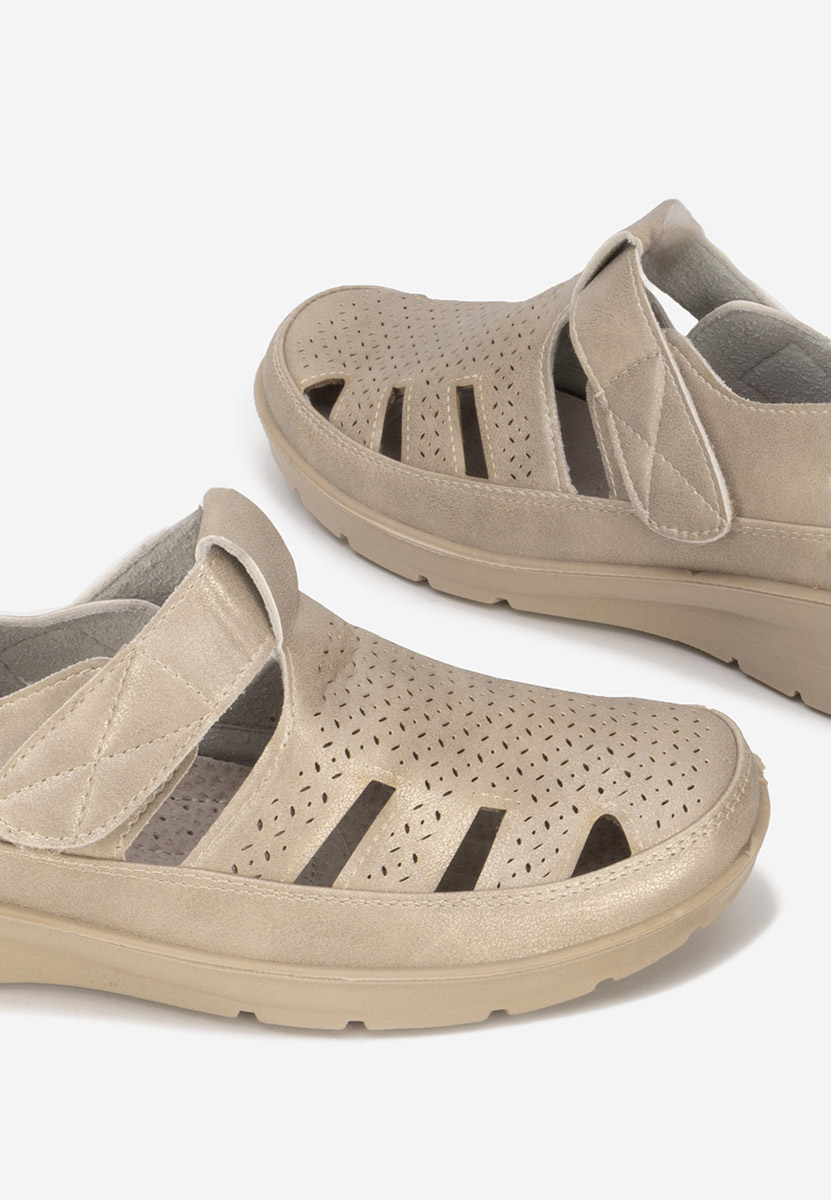 Espadrillas donna Gerania Oro