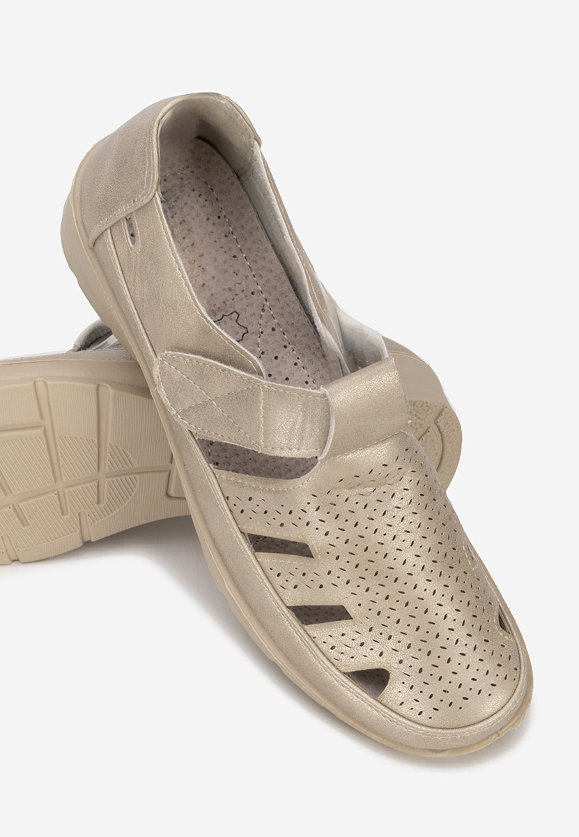 Espadrillas donna Gerania Oro