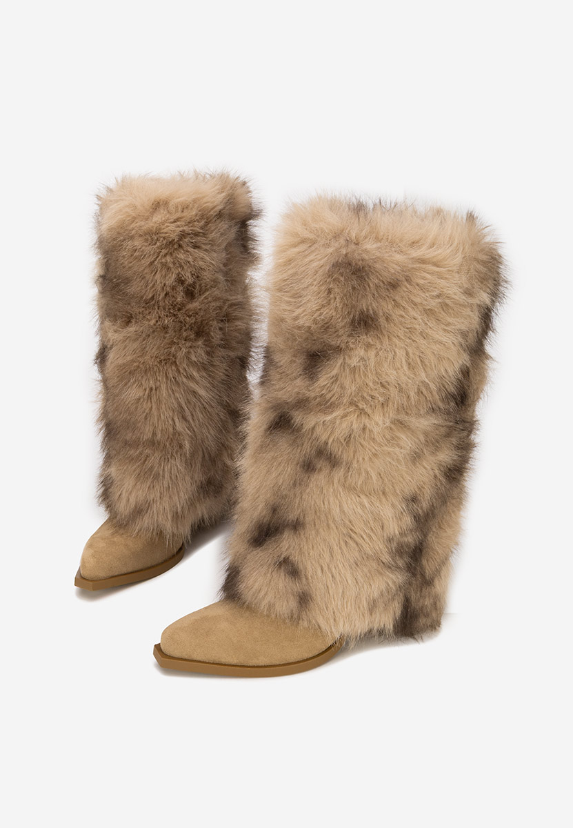 Stivali invernali donna Olivine cachi