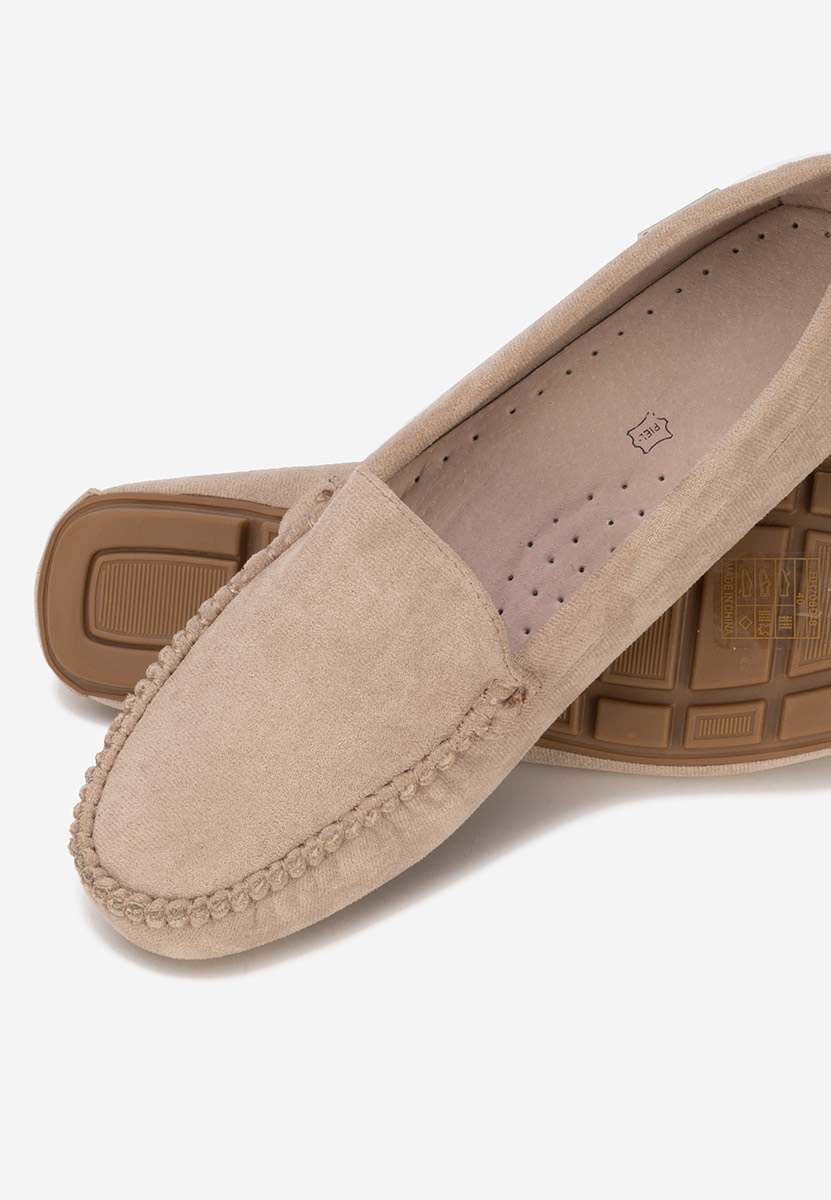 Mocassini da donna Ruana beige