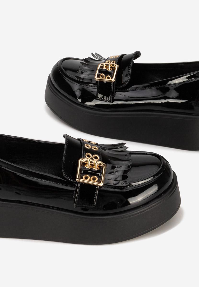 Mocassini donna platform Magie V2 nero