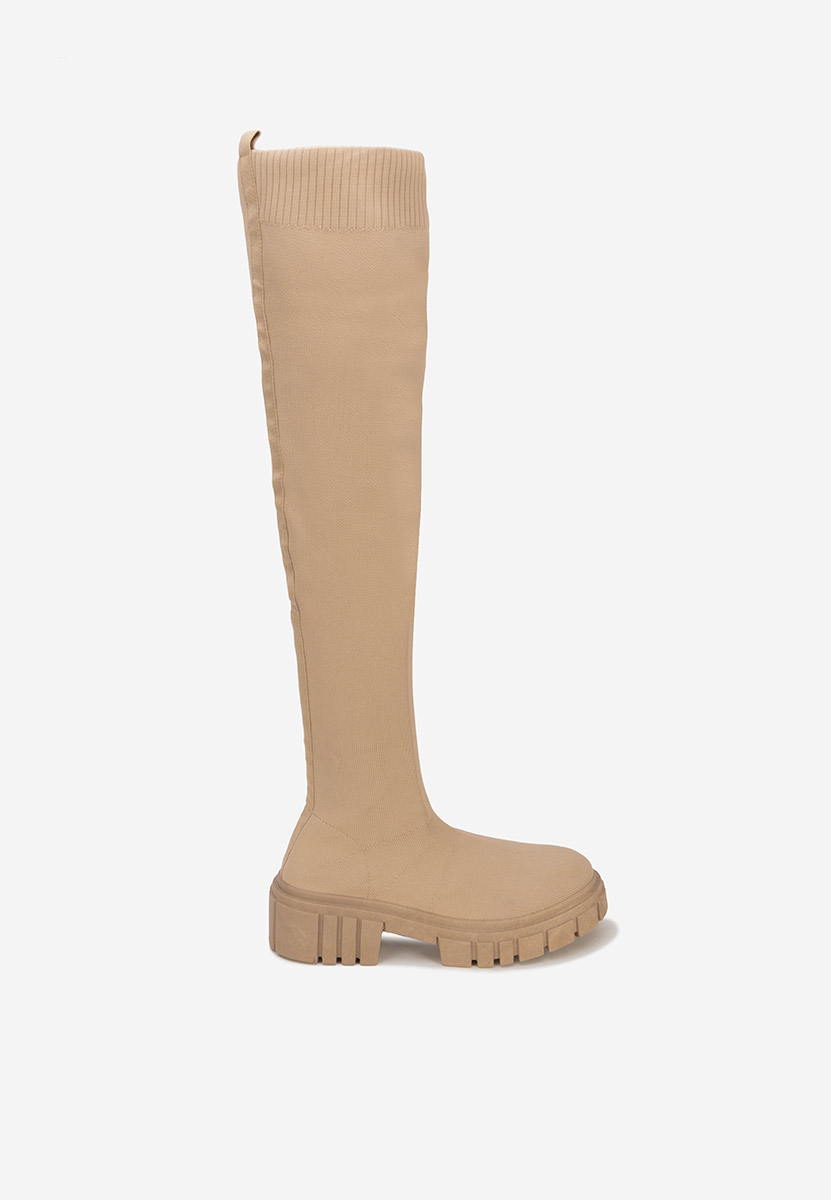 Stivali alti donna Raena Kaki