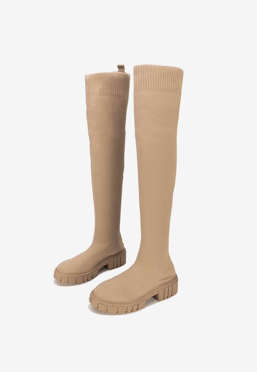 Stivali alti donna Raena Kaki