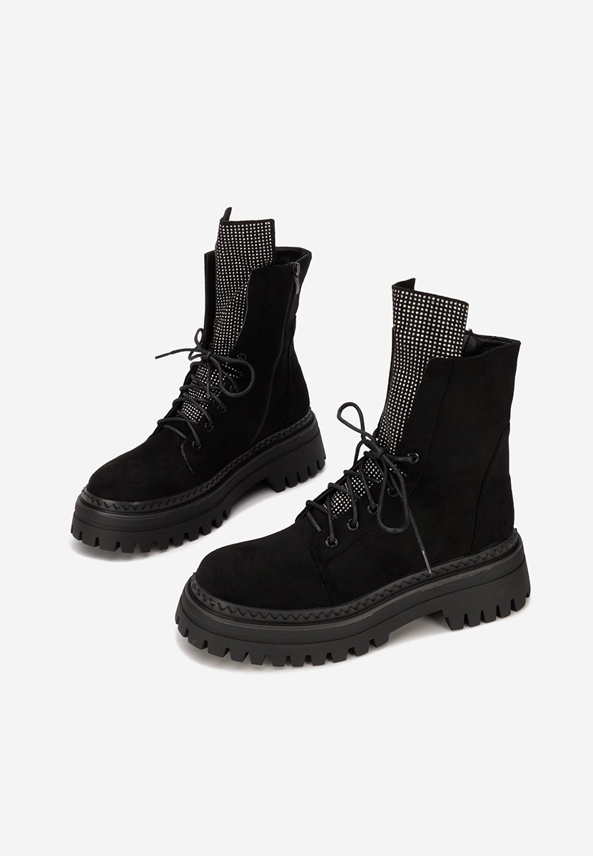 Scarponcini donna Siennara V2 nero