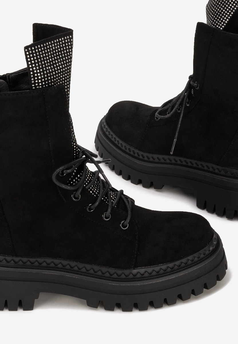 Scarponcini donna Siennara V2 nero