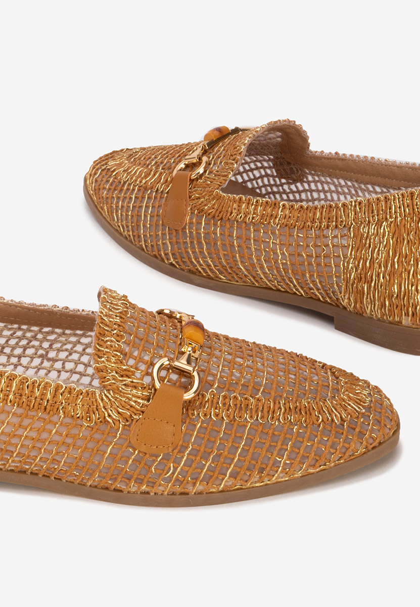 Mocassini da donna Jayna camel