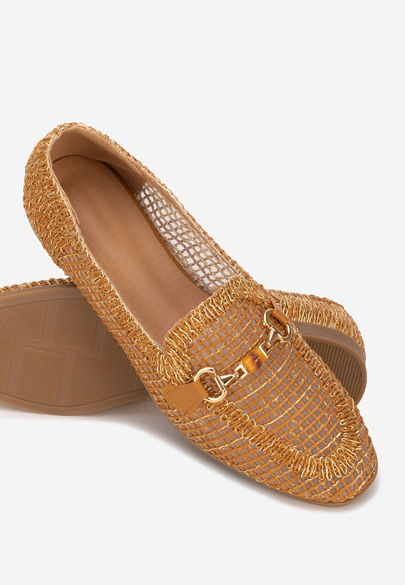 Mocassini da donna Jayna camel