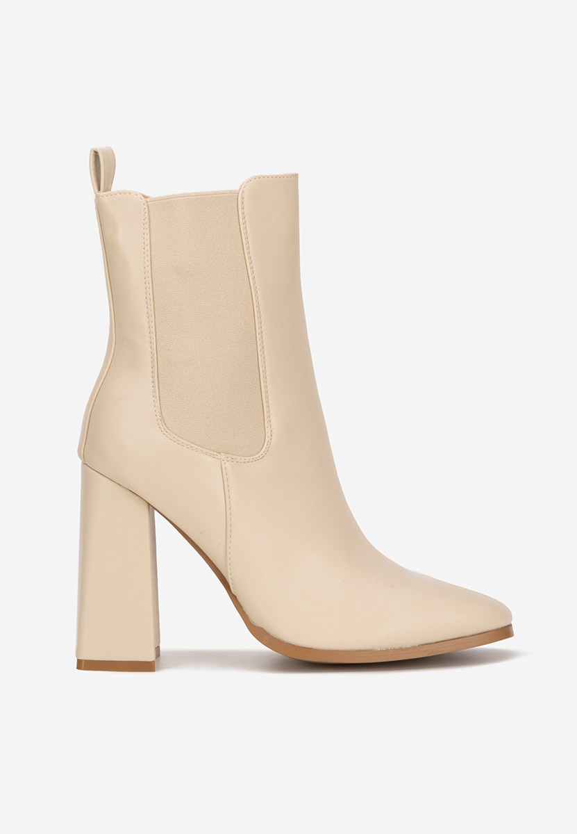 Tronchetti chelsea donna Anaela beige