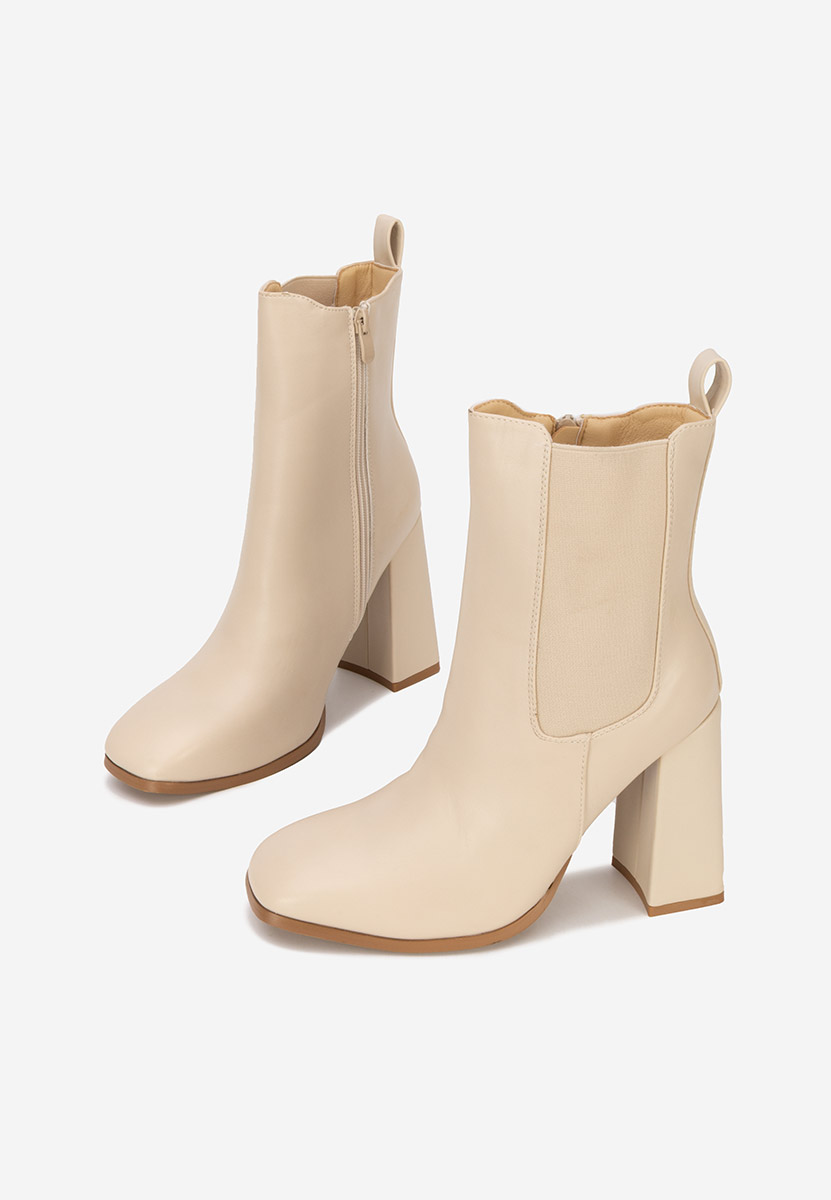 Tronchetti chelsea donna Anaela beige