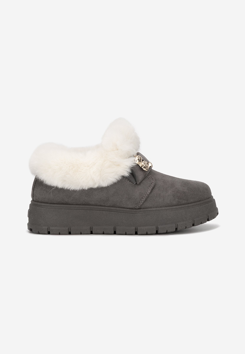 Stivaletti invernali donna Amilce grigio