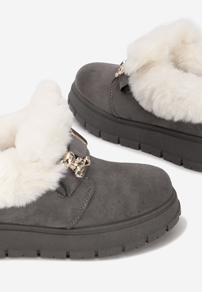 Stivaletti invernali donna Amilce grigio