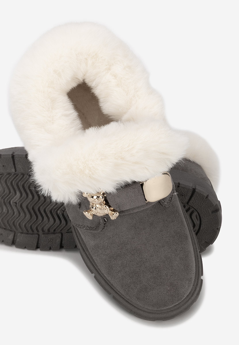 Stivaletti invernali donna Amilce grigio