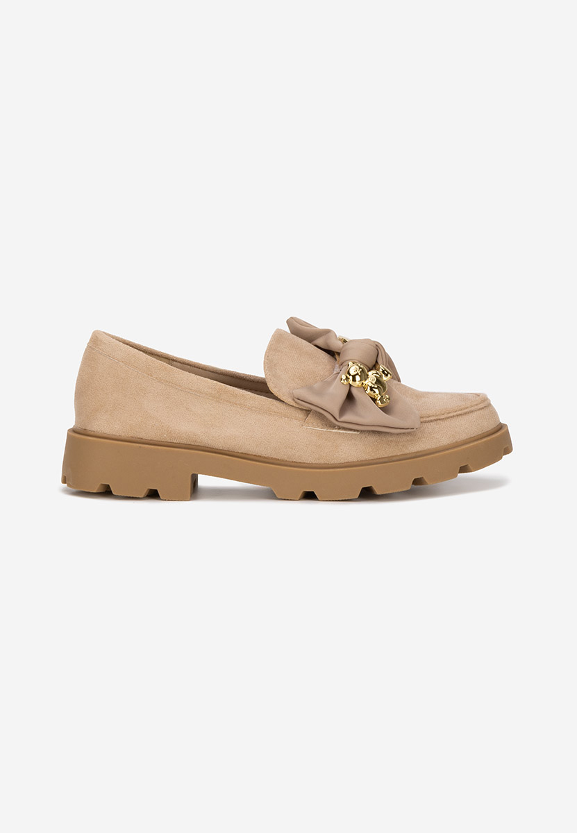 Mocassini con plateau Desana cachi