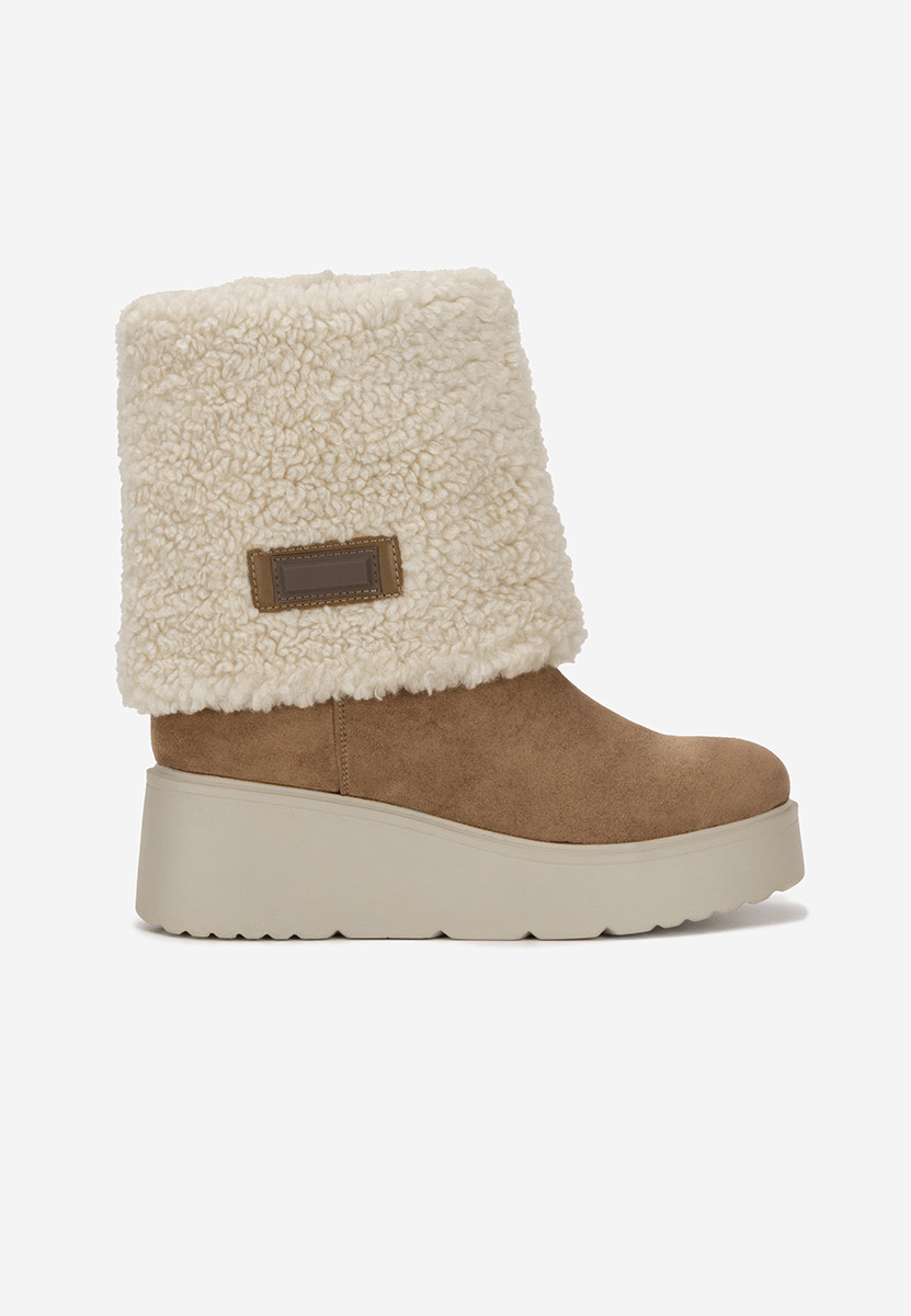 Stivali invernali donna Galtea V2 cachi