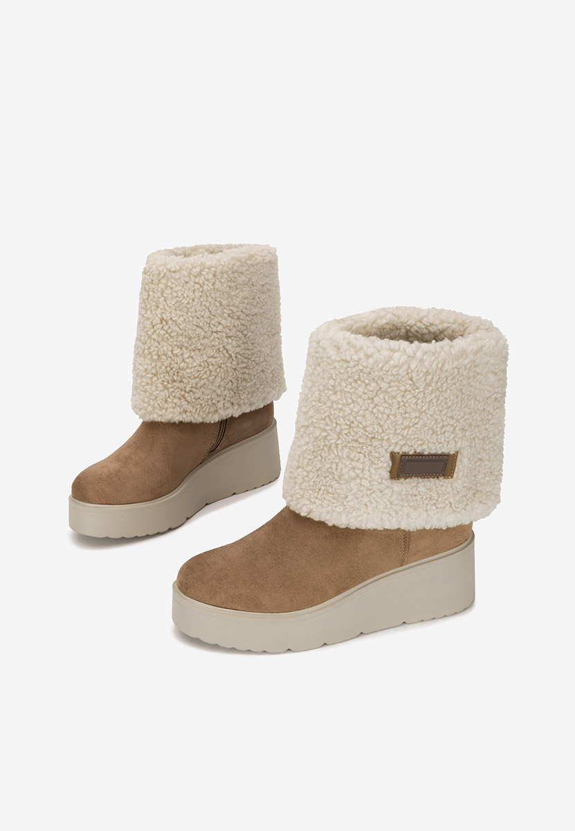 Stivali invernali donna Galtea V2 cachi