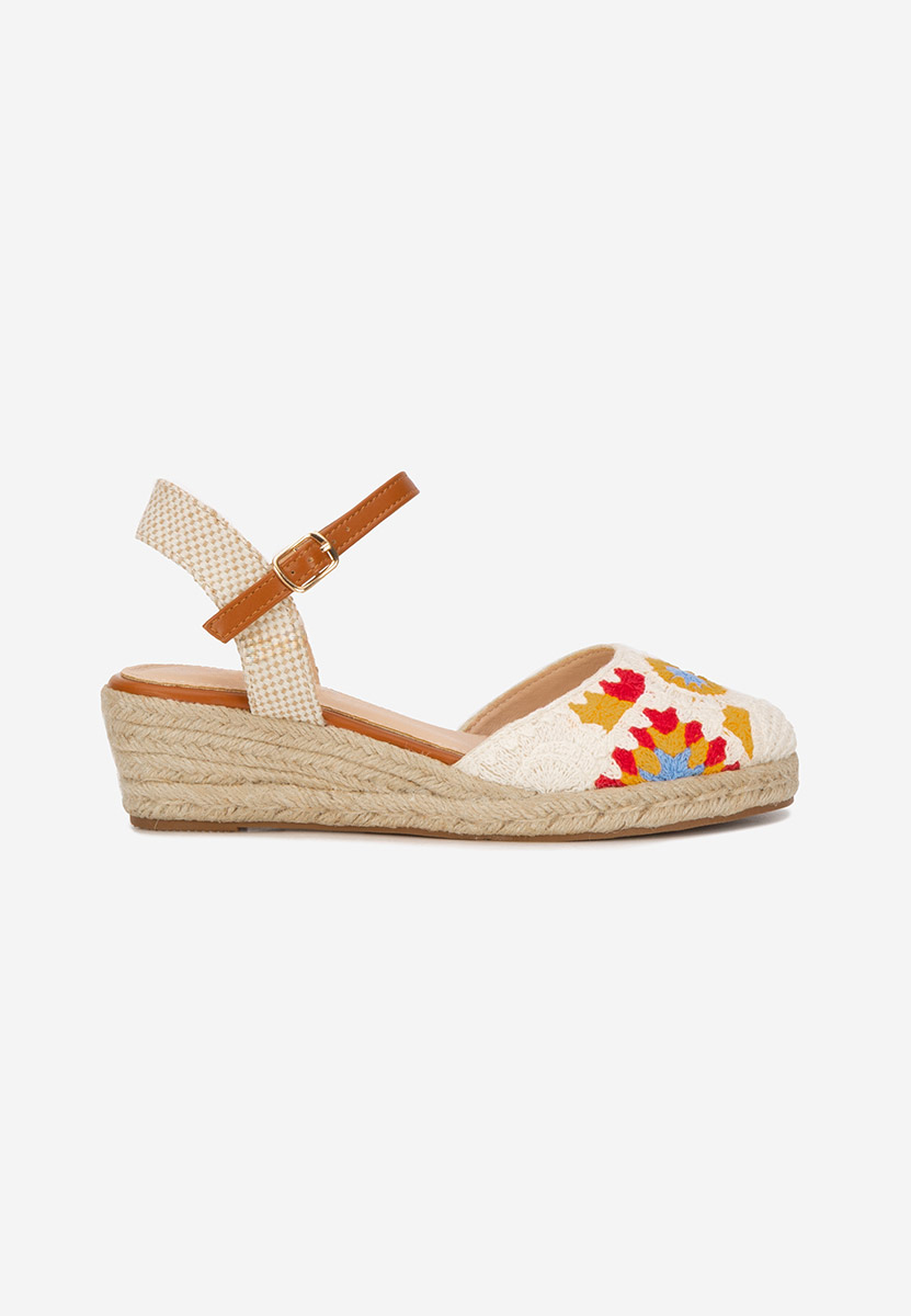 Espadrillas zeppa Elioth bianchi