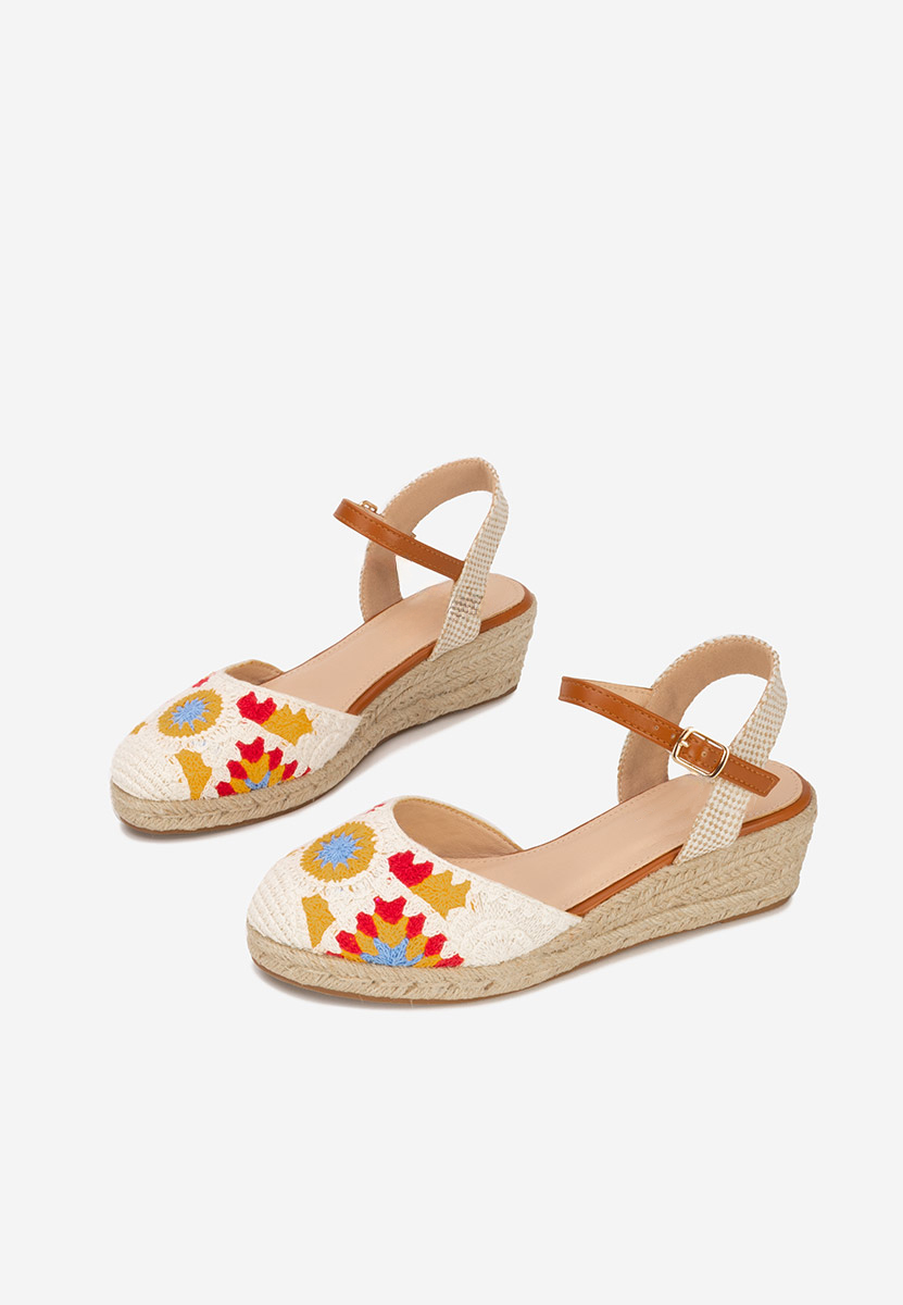 Espadrillas zeppa Elioth bianchi