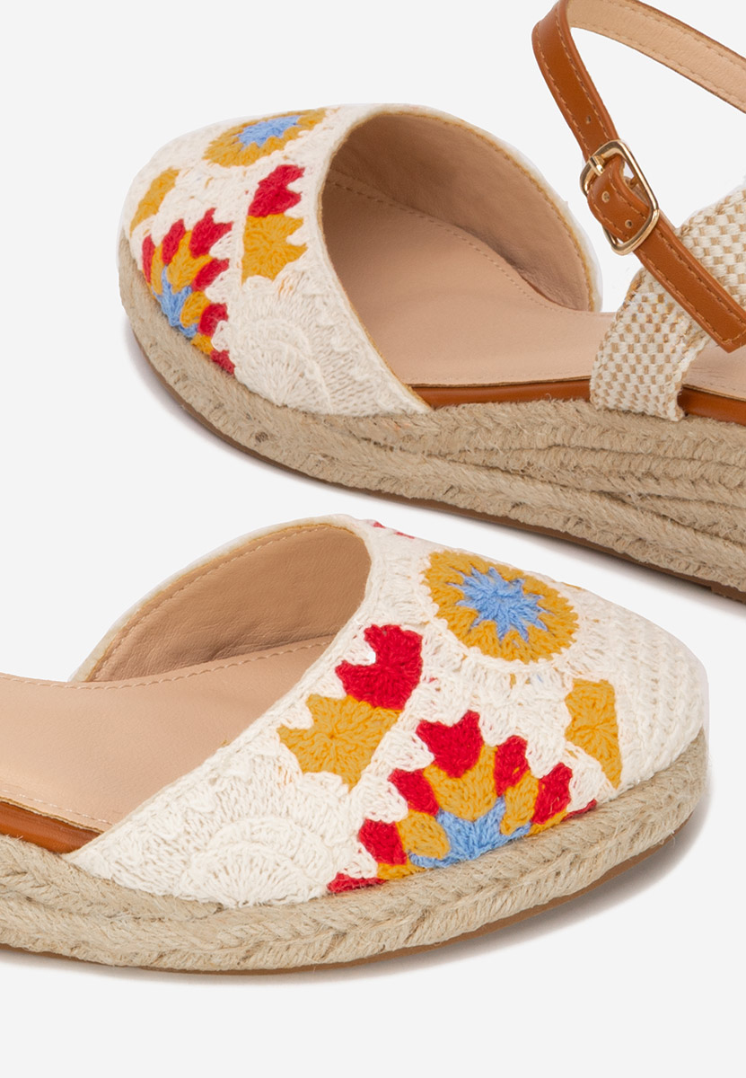Espadrillas zeppa Elioth bianchi