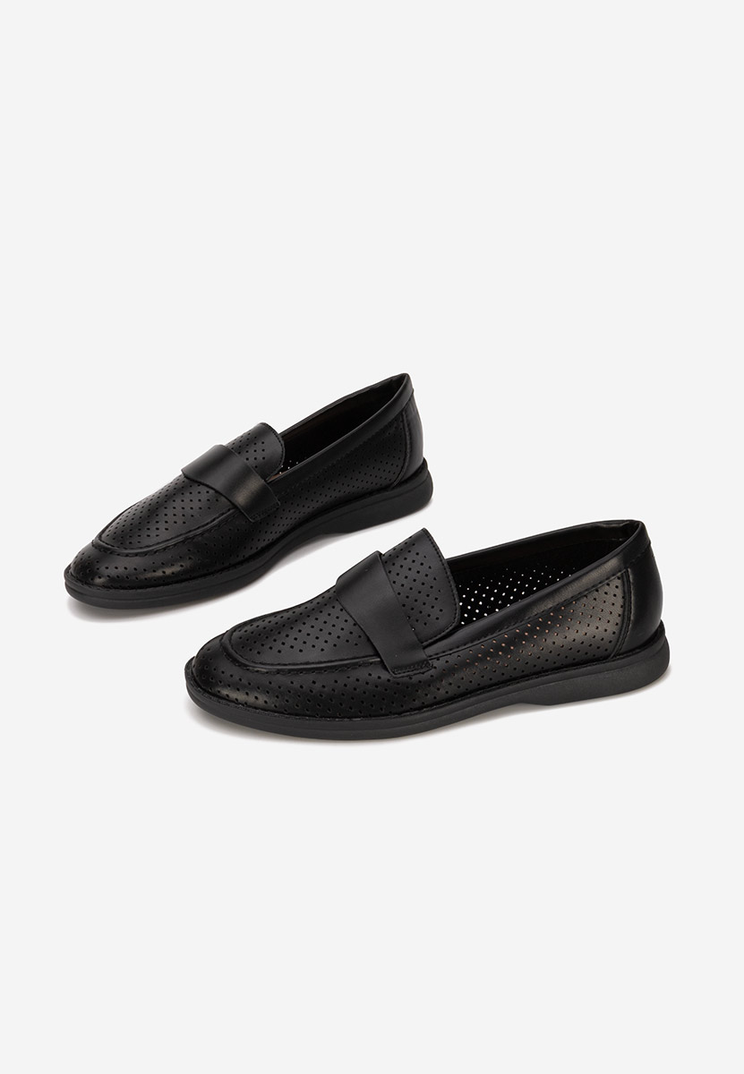 Mocassini da donna Morvana Nero