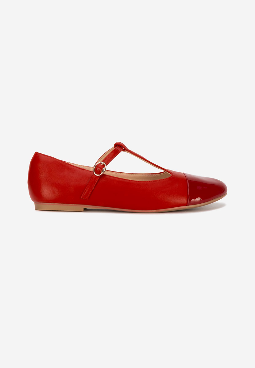 Ballerine Nubina rosso