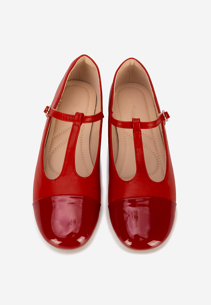Ballerine Nubina rosso