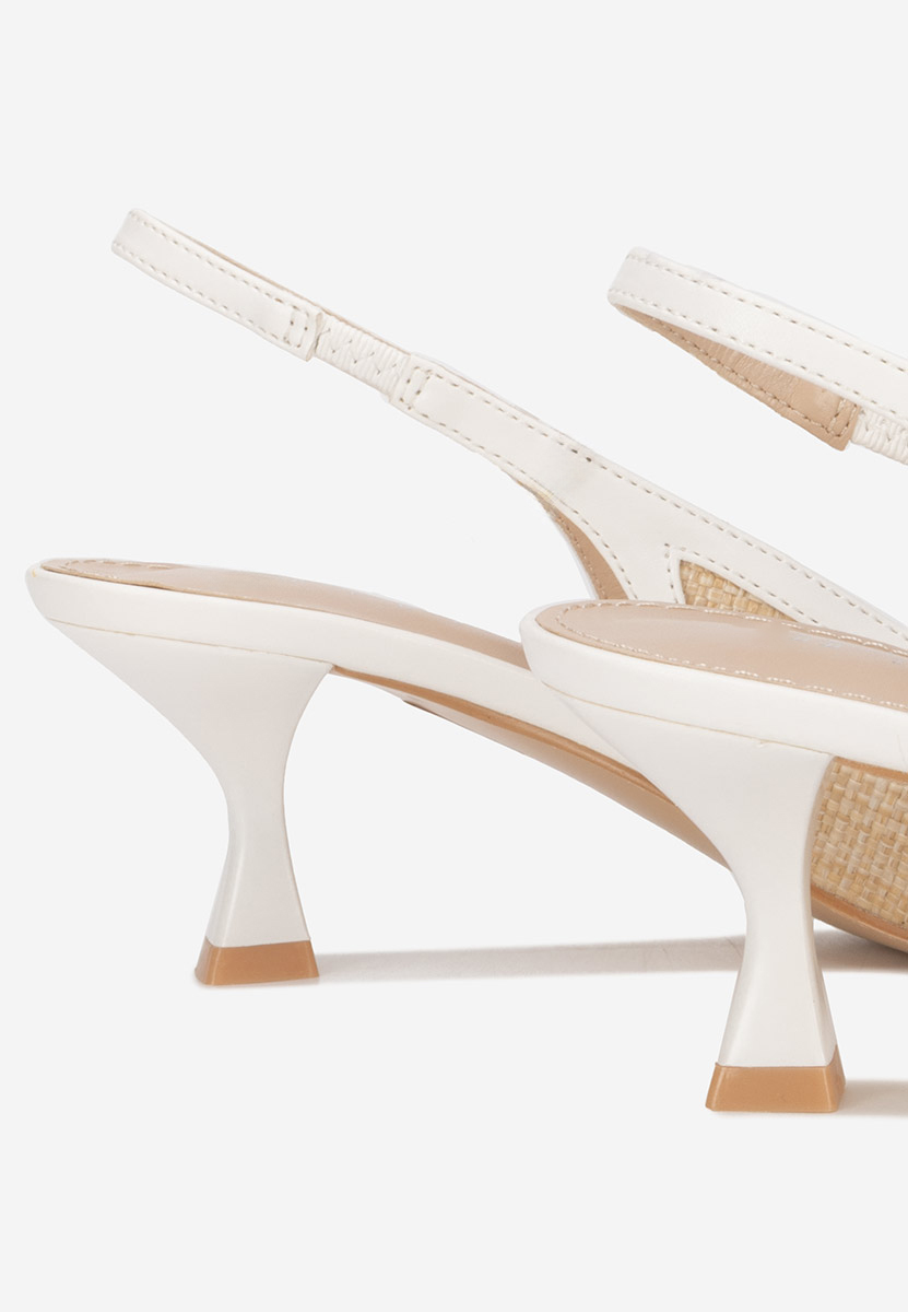 Décolleté tacco basso Clemenia V3 beige