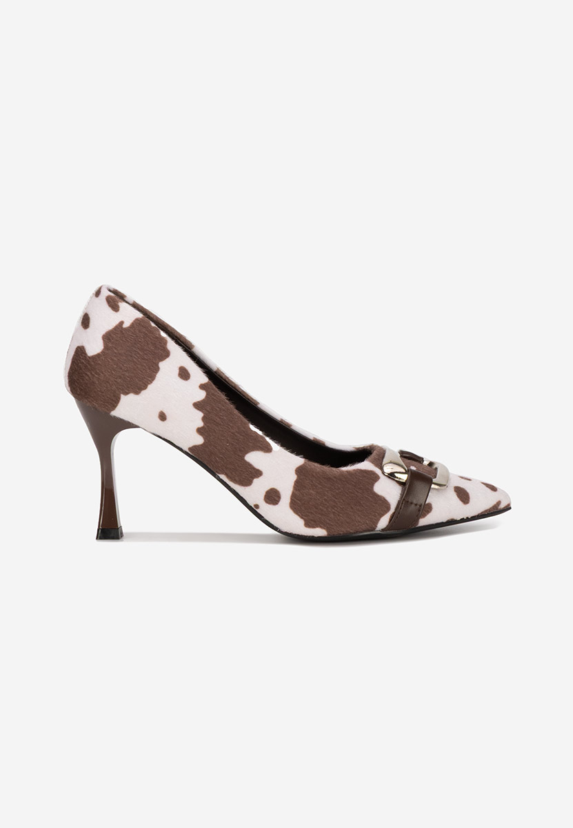 Décolleté tacco a spillo Jenita animal print