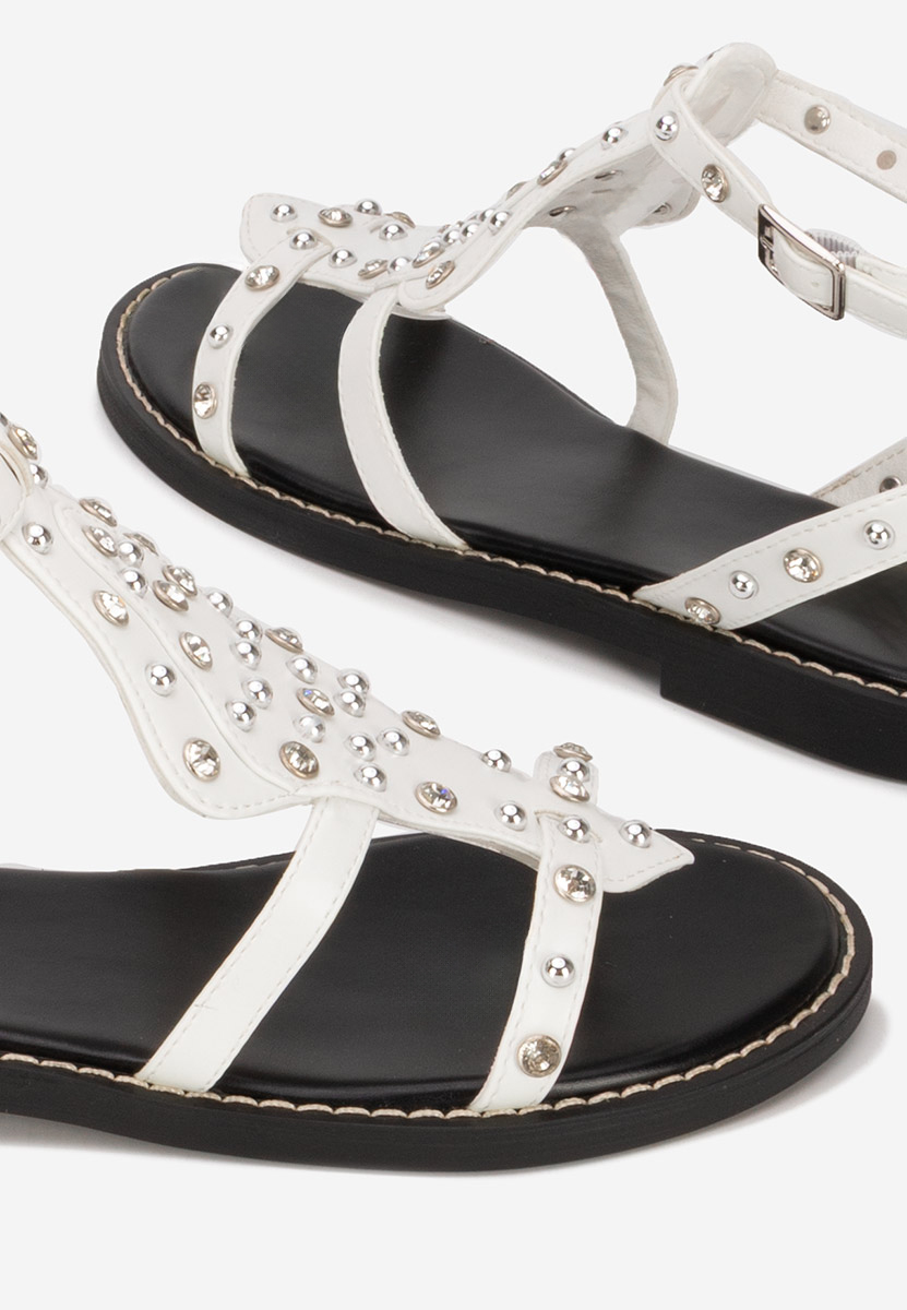 Sandali gioiello Liatha bianchi