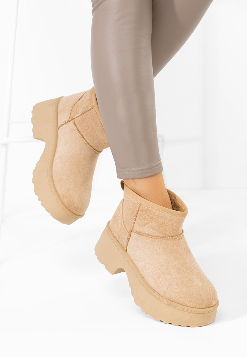 Stivaletti invernali donna Tarnia beige