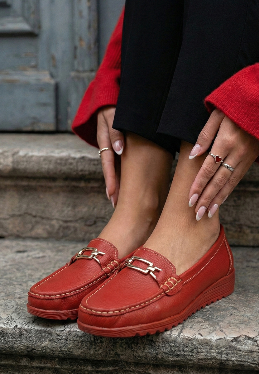 Mocassini donna pelle Fahima Ross