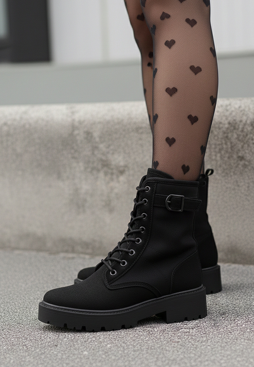 Scarponcini donna Donelia nero