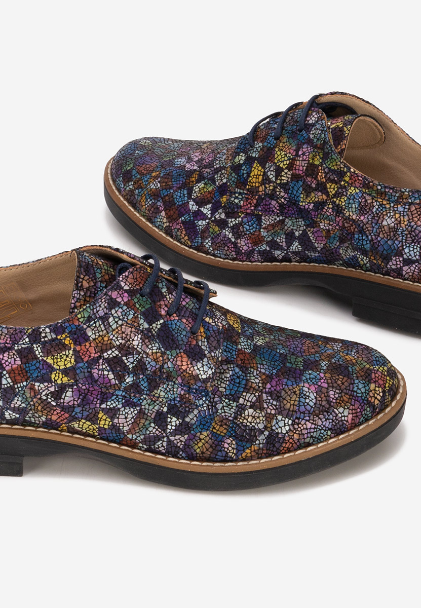 Scarpe derby pelle Otivera V18 colorate