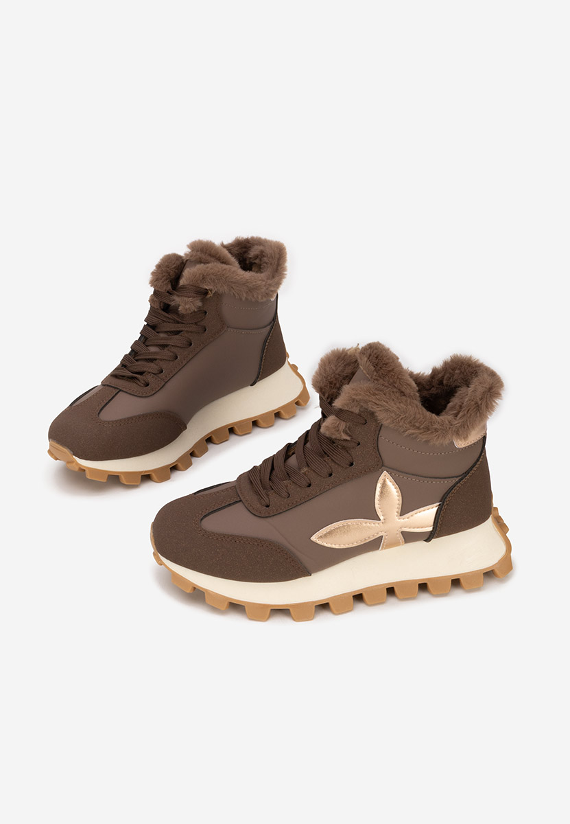 Sneakers donna invernali Ozia marrone