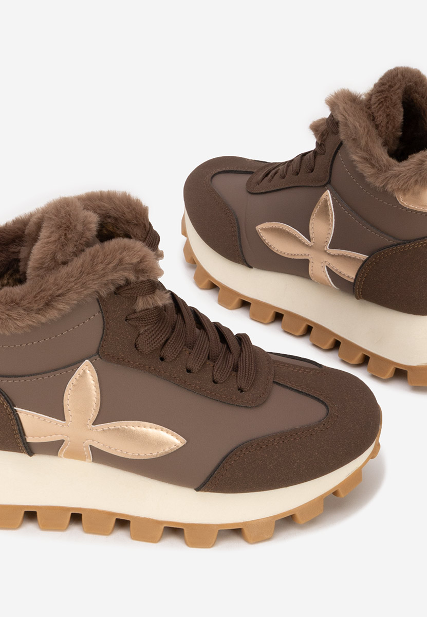 Sneakers donna invernali Ozia marrone