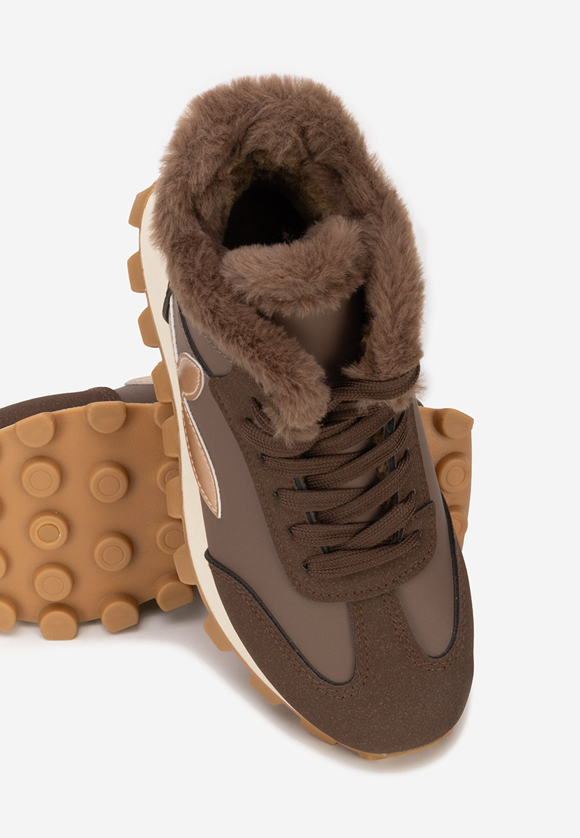 Sneakers donna invernali Ozia marrone