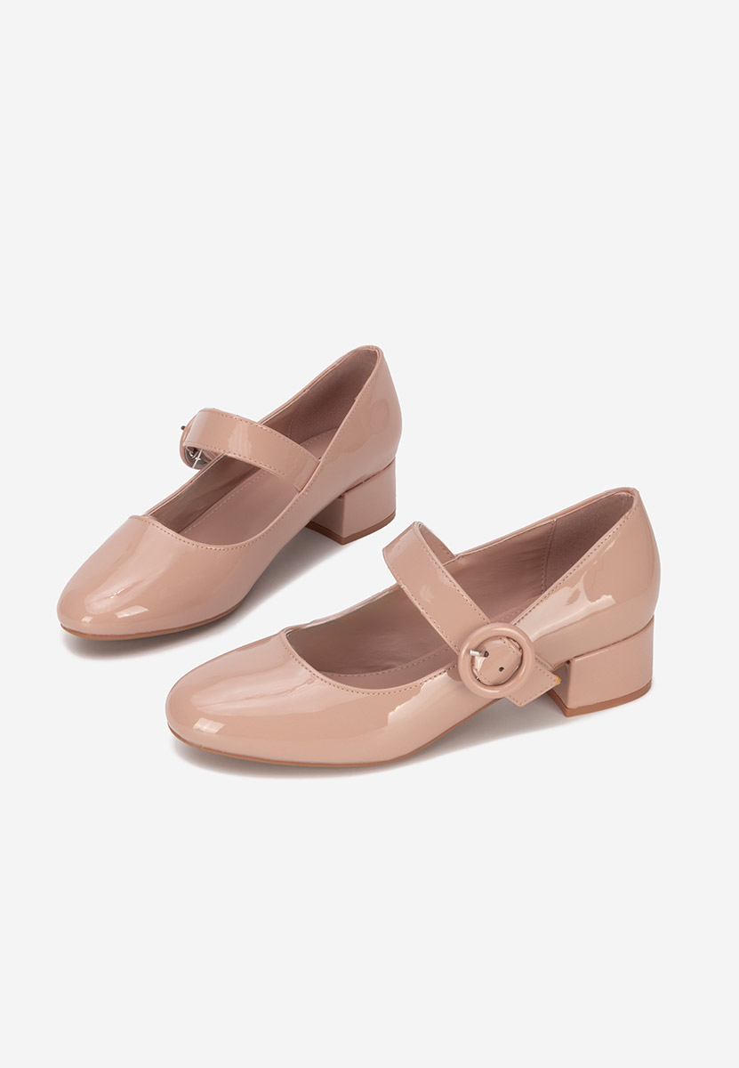 Décolleté tacco basso Adevana V3 nude