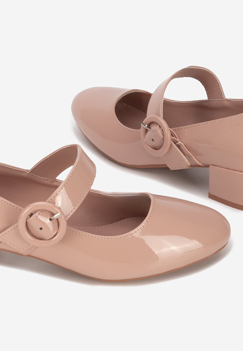 Décolleté tacco basso Adevana V3 nude