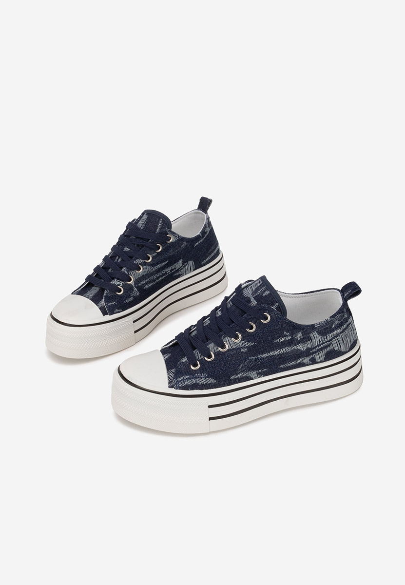 Scarpe da ginnastica con piattaforma Alethea V3 denim