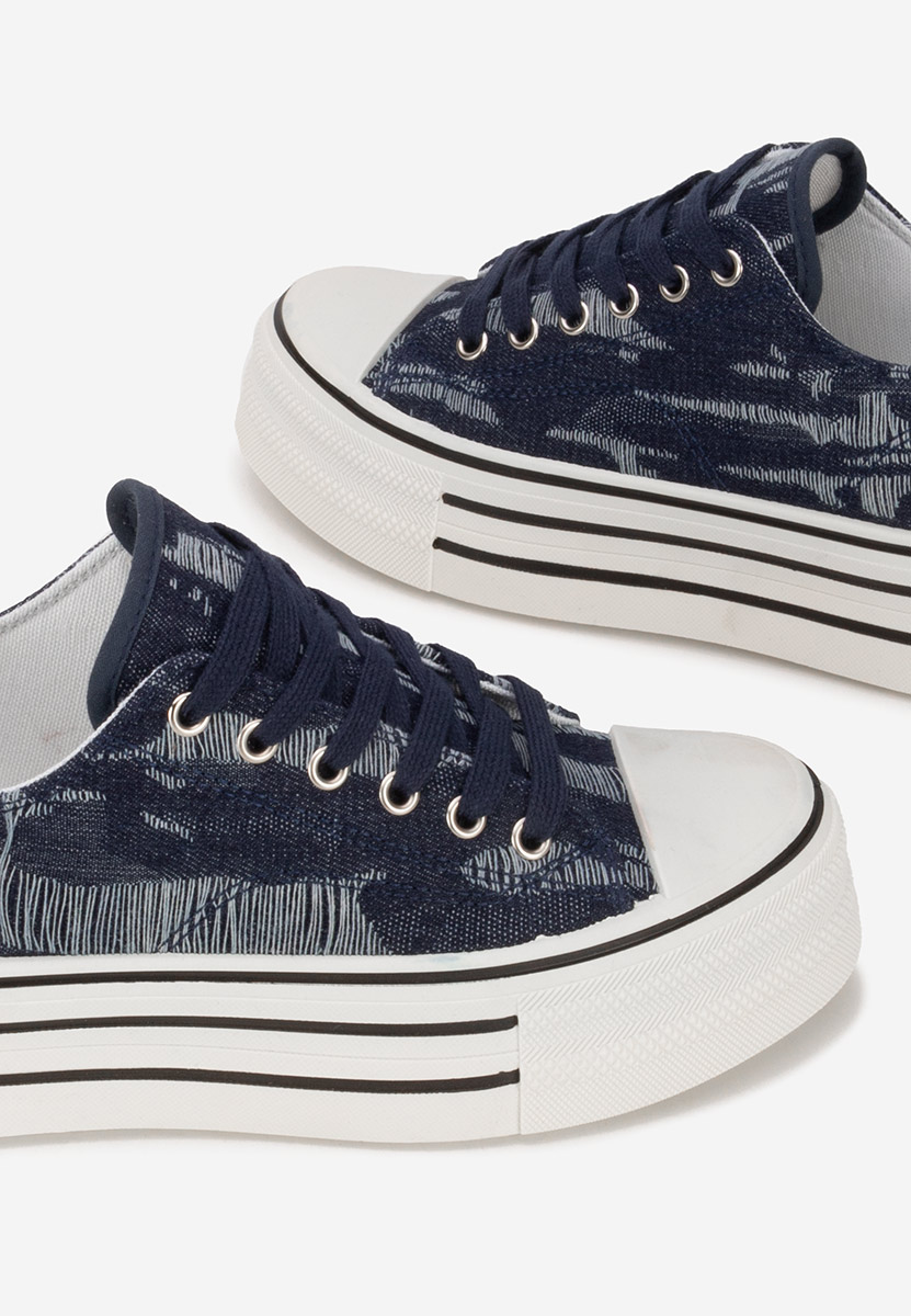 Scarpe da ginnastica con piattaforma Alethea V3 denim