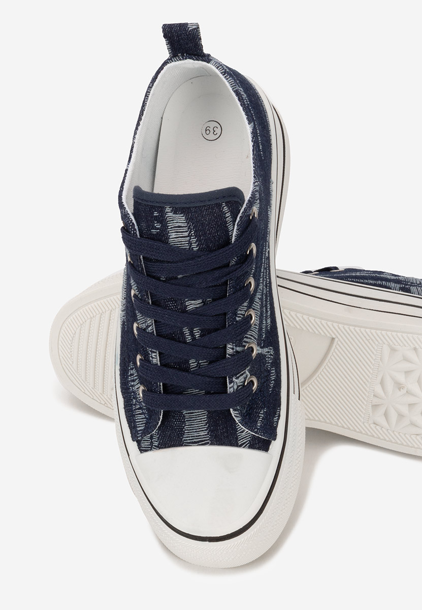 Scarpe da ginnastica con piattaforma Alethea V3 denim