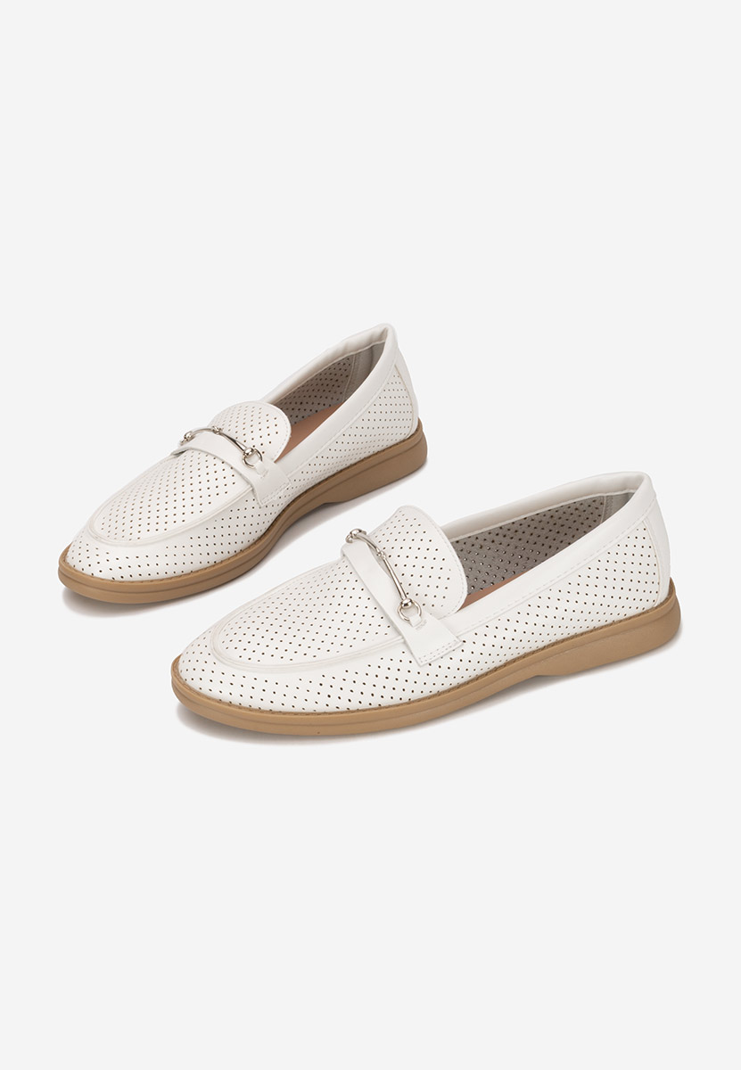 Mocassini da donna Morvana V2 Bianchi