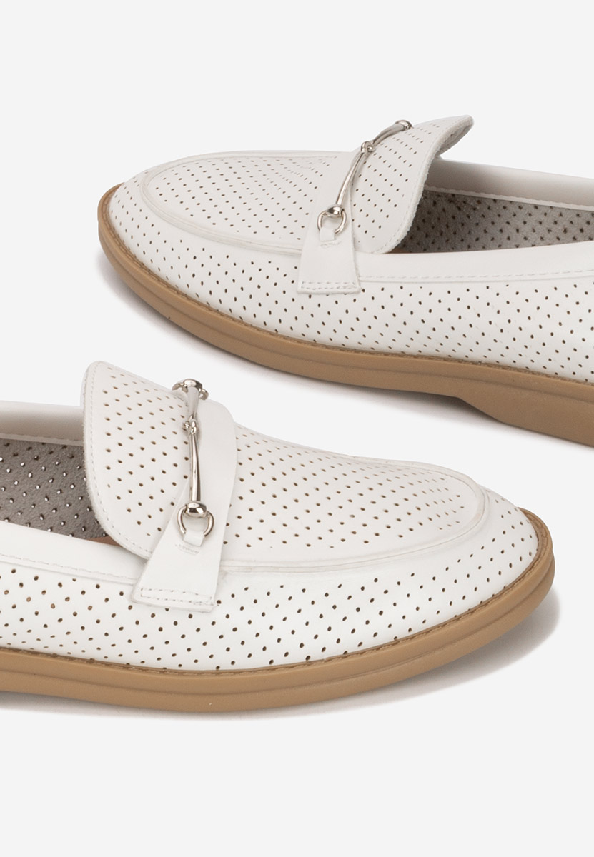 Mocassini da donna Morvana V2 Bianchi