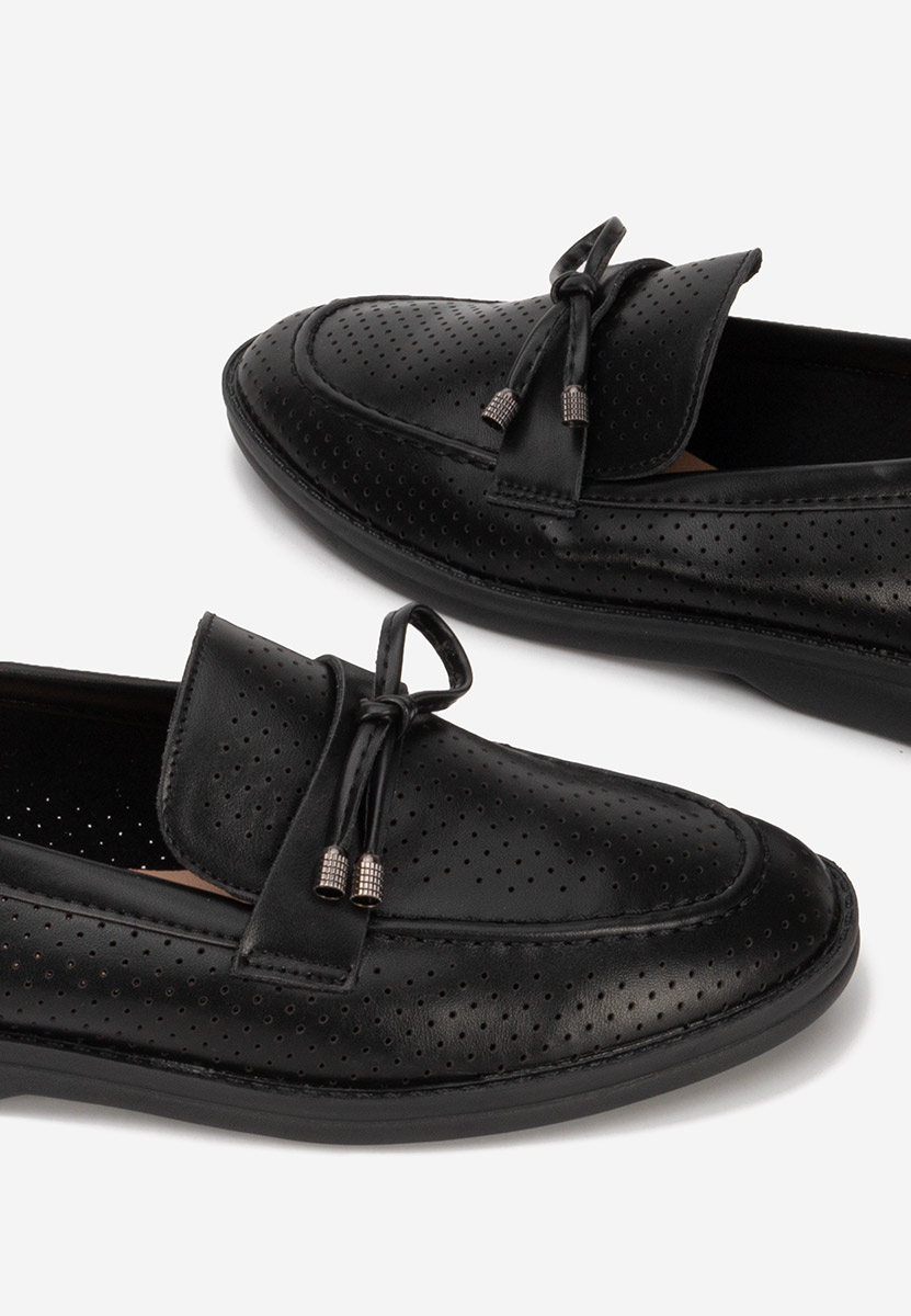 Mocassini donna estivi Morvana V3 Nero