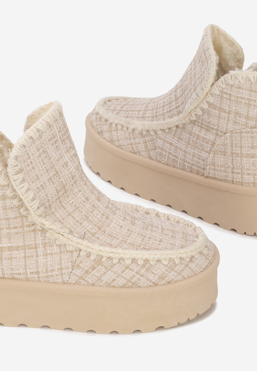 Stivali mocc Celestina beige